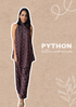 Python Halter Neck Co-Ords