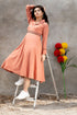 Rust Collar Dress